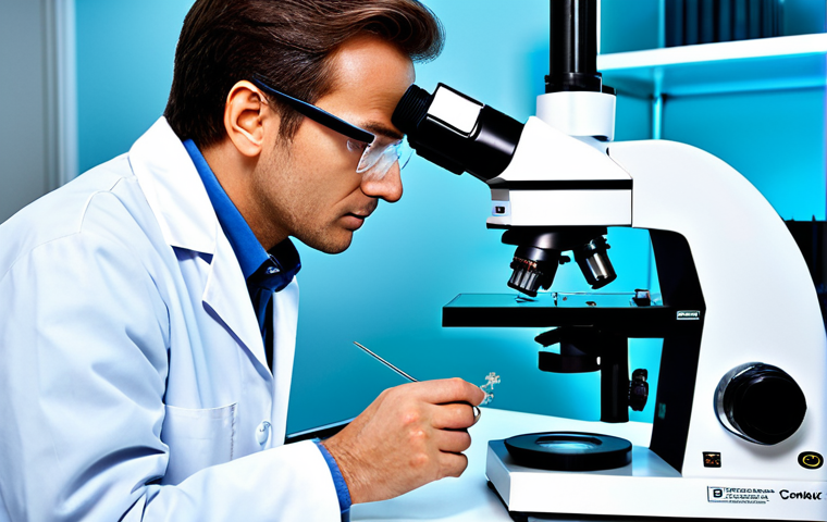 Geochronologist in a Modern Lab**

"A professional geochronologist, fully clothed in a lab coat and safety glasses, analyzing zircon crystals under a high-powered microscope in a modern laboratory. The lab is filled with advanced scientific equipment. Perfect anatomy, correct proportions, natural pose. Safe for work, appropriate content, professional, high resolution, detailed, well-lit."

**